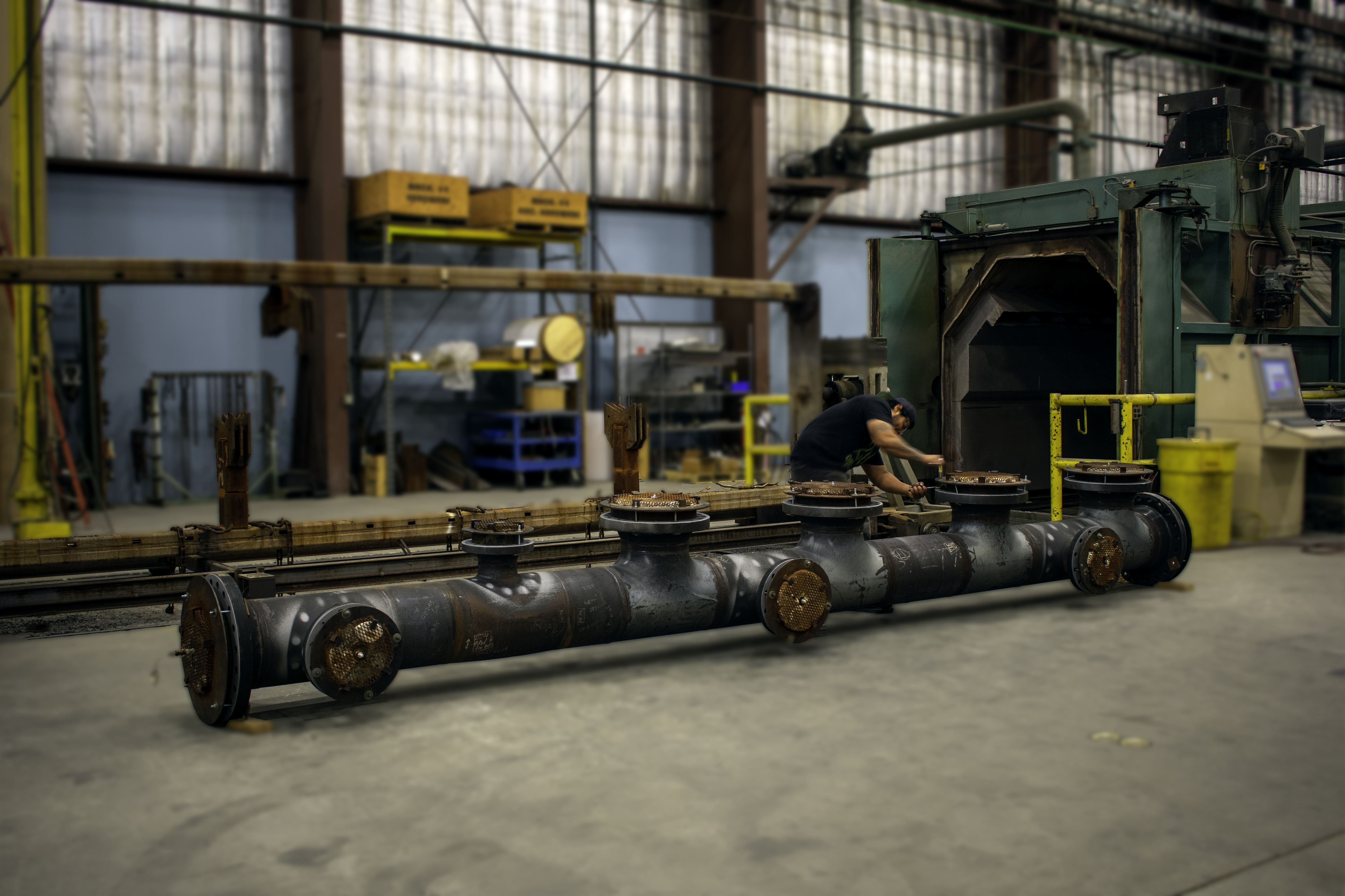 A multi flange pipe getting corrosion and abrasion-resistant liners